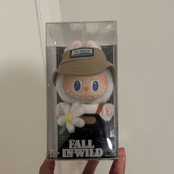 Labubu Fall In Wild Plush Pendant