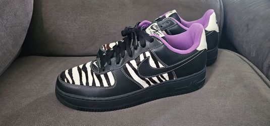 2005 Nike Air Force 1 Zebra
