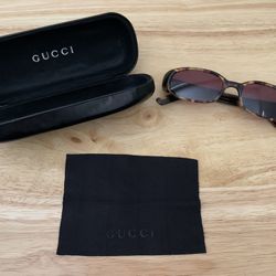 Authentic GUCCI Tortoise Sunglasses
