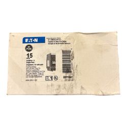 Eaton BRP115AF 15A ARC Fault Breaker Plug-On Neutral 120V Circuit Breaker