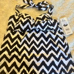 New With Tags -  Swimsuit - Chevron Zig-Zag Style