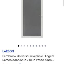Screen Door No Glass