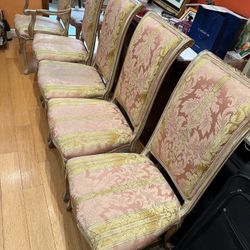 French Provincial Dining Chairs - Set of 6