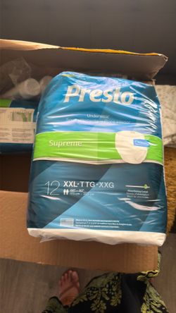 XXL   Disponible underwear/pull up adult diapers/calzones desechables / pañales de adulto