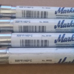 Lot of 4 Markal Thermomelt Heat Stik 325°F / 163°C – (Some Broken)