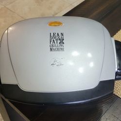 George Foreman Lean Mean Fat Reducing Grilling Machine 