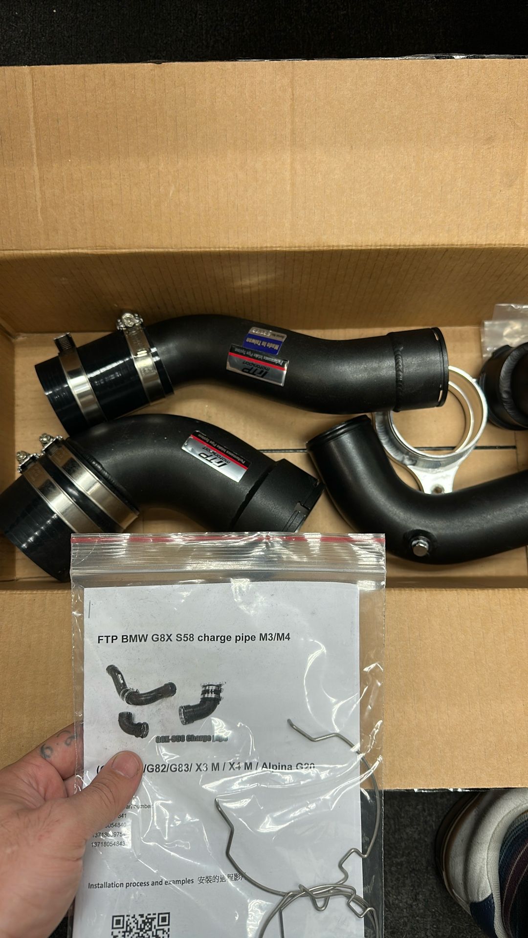 S58 Charge Pipe
