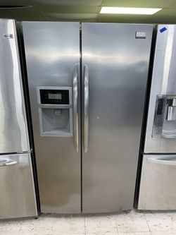 Frigidaire side-by-side stainless steel