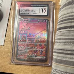 Mew Promo CGC 10 Pokemon 