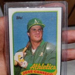 Jose Canseco Baseball Card  