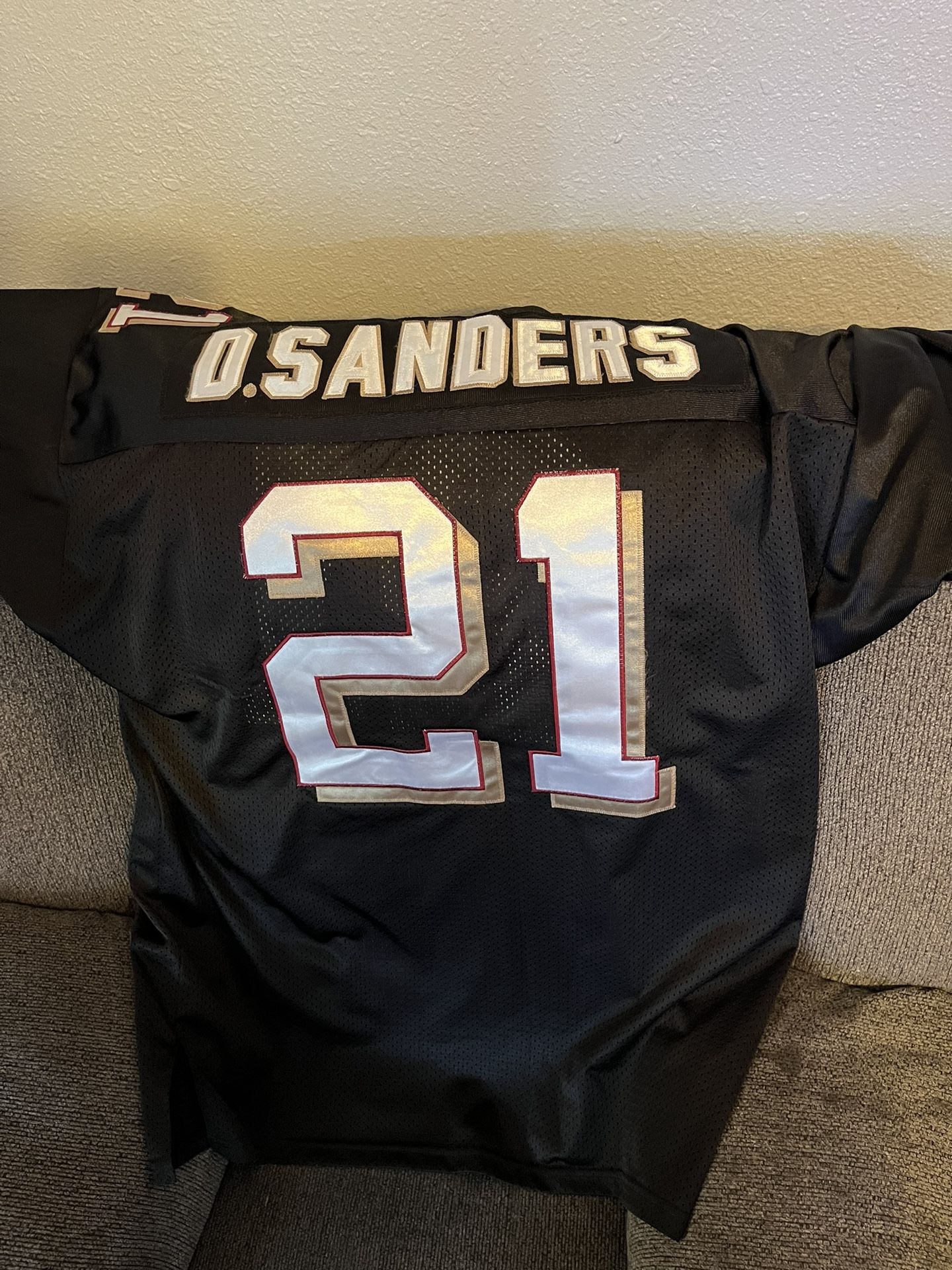 Deion Sanders Jersey Mitchell And Ness Authentic Throwback Jersey Read for  Sale in Pomona, CA - OfferUp