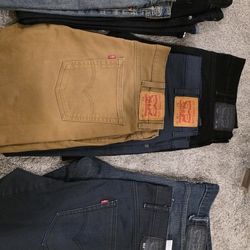  7 Pairs Of Levi's 