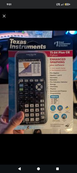 Brand New Sealed TI-84 Plus CE Python Graphing Calculator