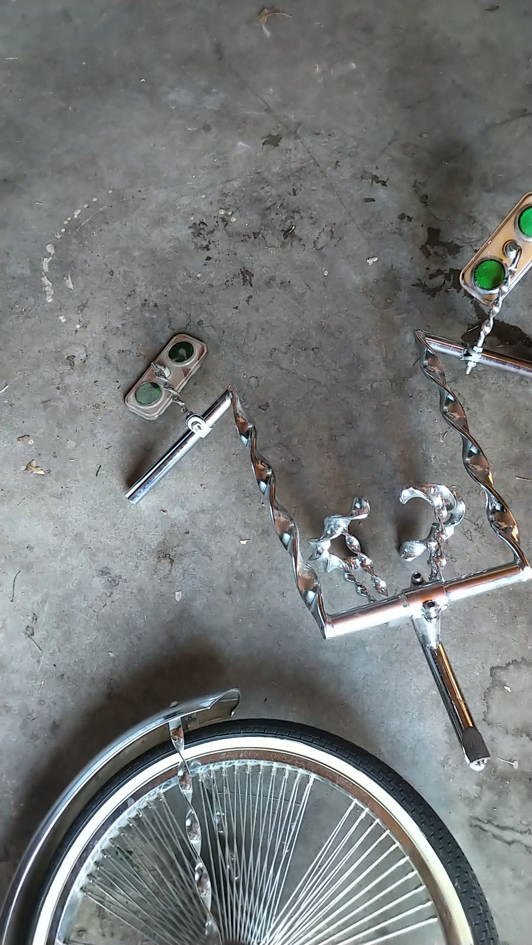 Lowrider bike parts