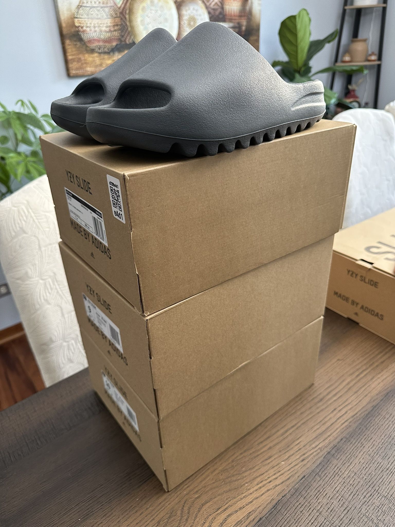 Adidas Yeezy Slide Slate Grey Size 7 9 10 Brand New