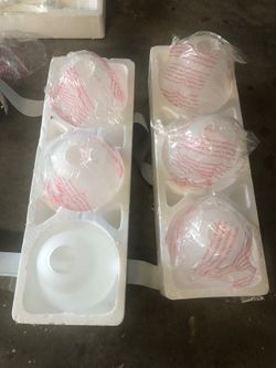 Light frosted shade covers