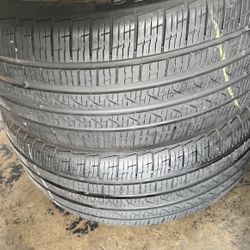 245-40-18 Used Pirelli Tires Pair