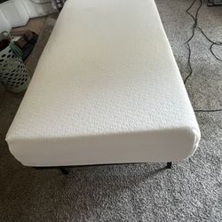 Twin Foam Bed With Frame 