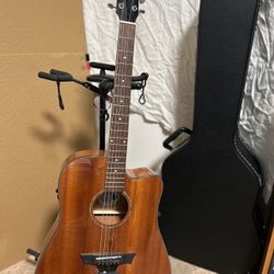 OMB Guitar W/ Foot Pedal  & Hard case