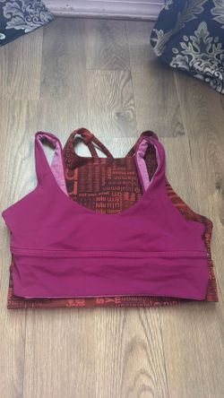 Lululemon Sports bras size 8
