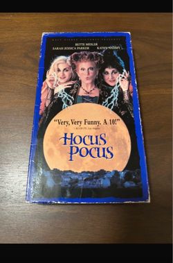 Hocus Pocus vhs