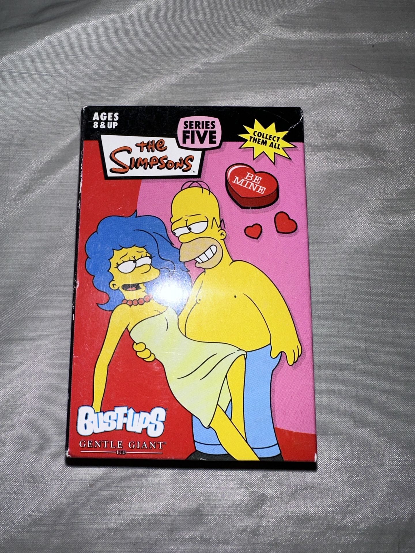 The Simpsons Series 5 Bust-Ups Be Mine Homer & Marge Gentle Giant New
