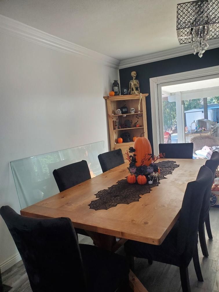 Custom Made Farmhouse Style Dining Tables.