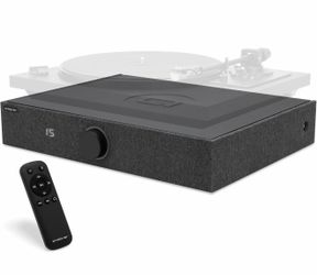 Andover Audio Spinbase 2 Speaker System Designed for Turntables; Phono Input, BT, Analog and Optical Input, ISOGroove Anti-Feedback, with Remote Contr