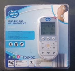 Brand new Welby TENS, EMS and Massage Device (Model TEN 603) lot4