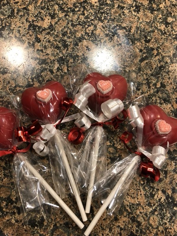Assorted valentine taffy’s