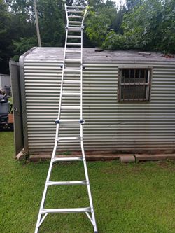 2  Ladders for sale great for painters 80.00