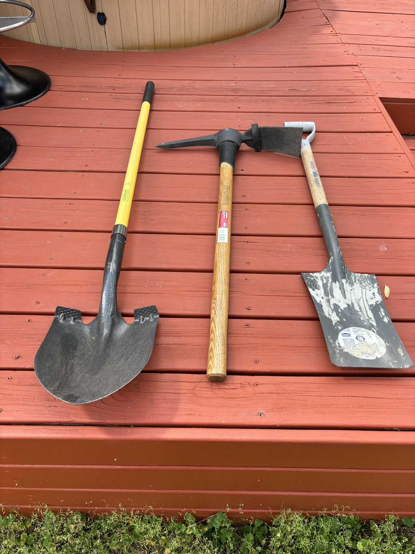 Shovels and Pickaxe