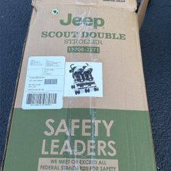 Jeep Scout Double Stroller