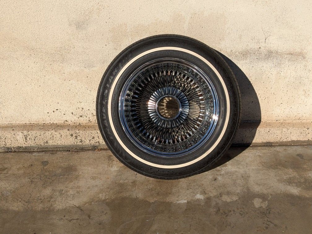 14x7 Spoke Wire Wheels