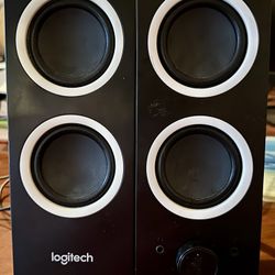Logitech Z200 10W Multimedia Speakers, Pair - Black