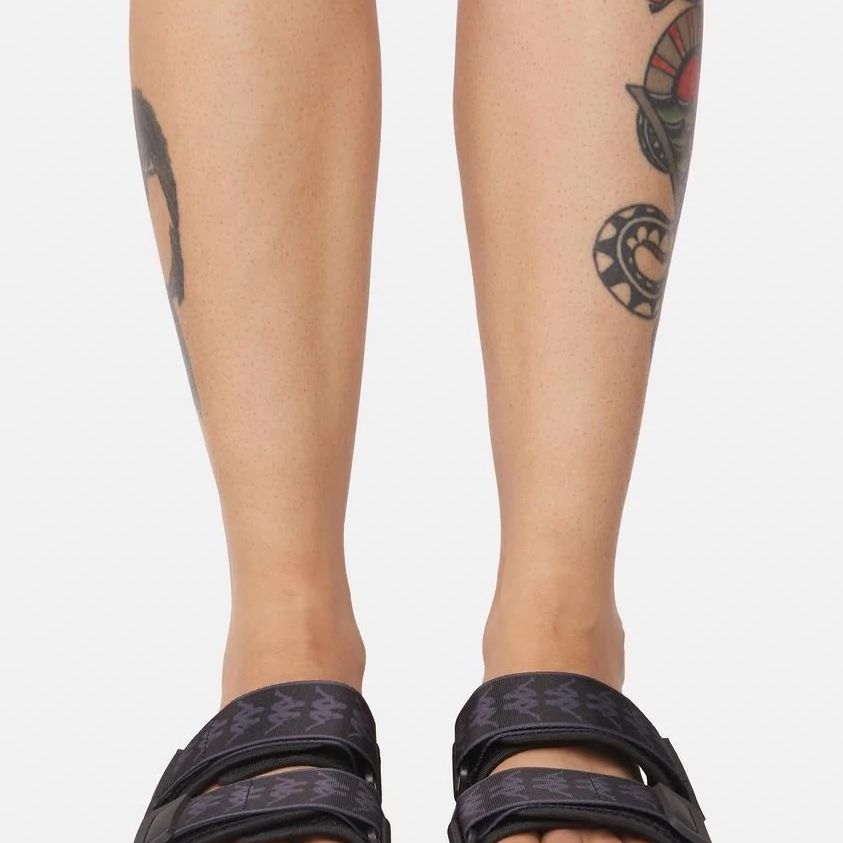 Kappa sandals shop on feet
