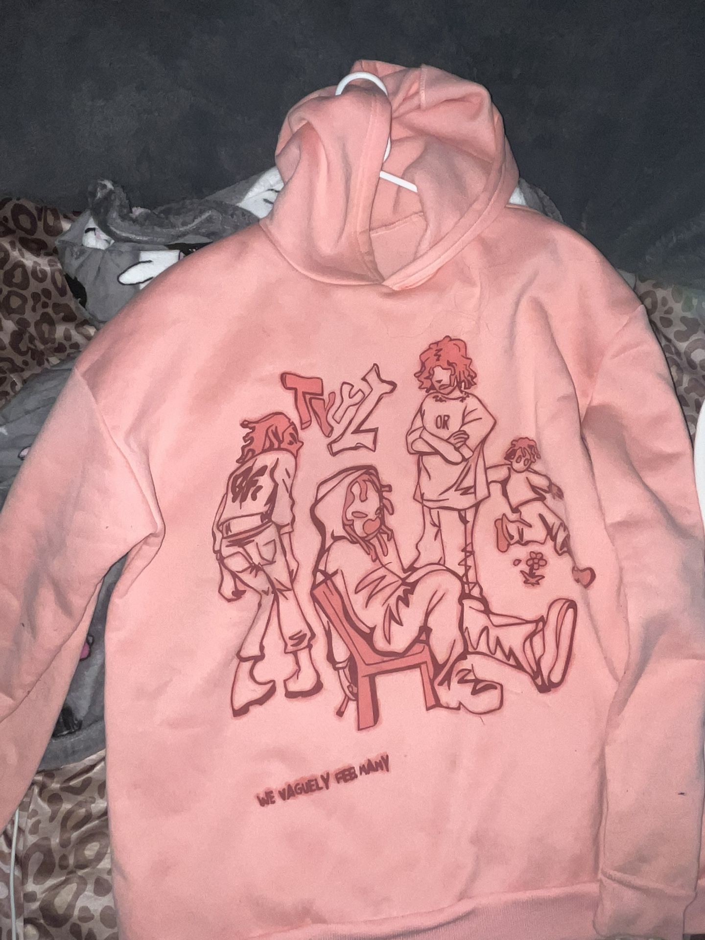 Pink Oversized Hoodie
