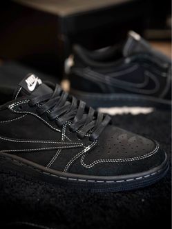 Travis Scott Black Phantoms Nike Jordan 1 Low