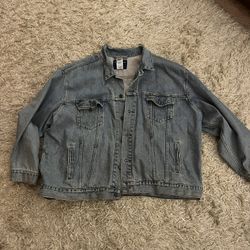 Classic Jean Jacket Size 4xl Mens 