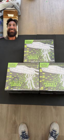 Perfect Order Pokemon 3 ETBs (Lot Of 3) 