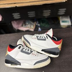 Air Jordan 3 SE Red Fire Denim 2020