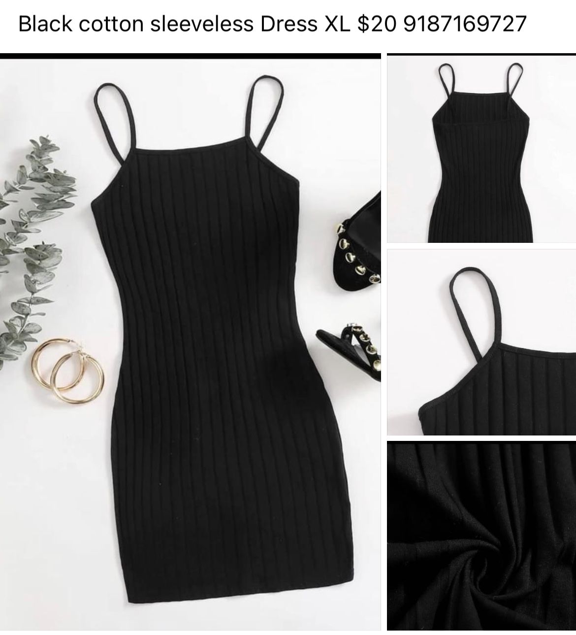 Lil black dress - , cotton new, others