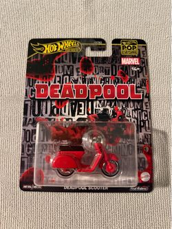 Hot wheels deadpool scooter