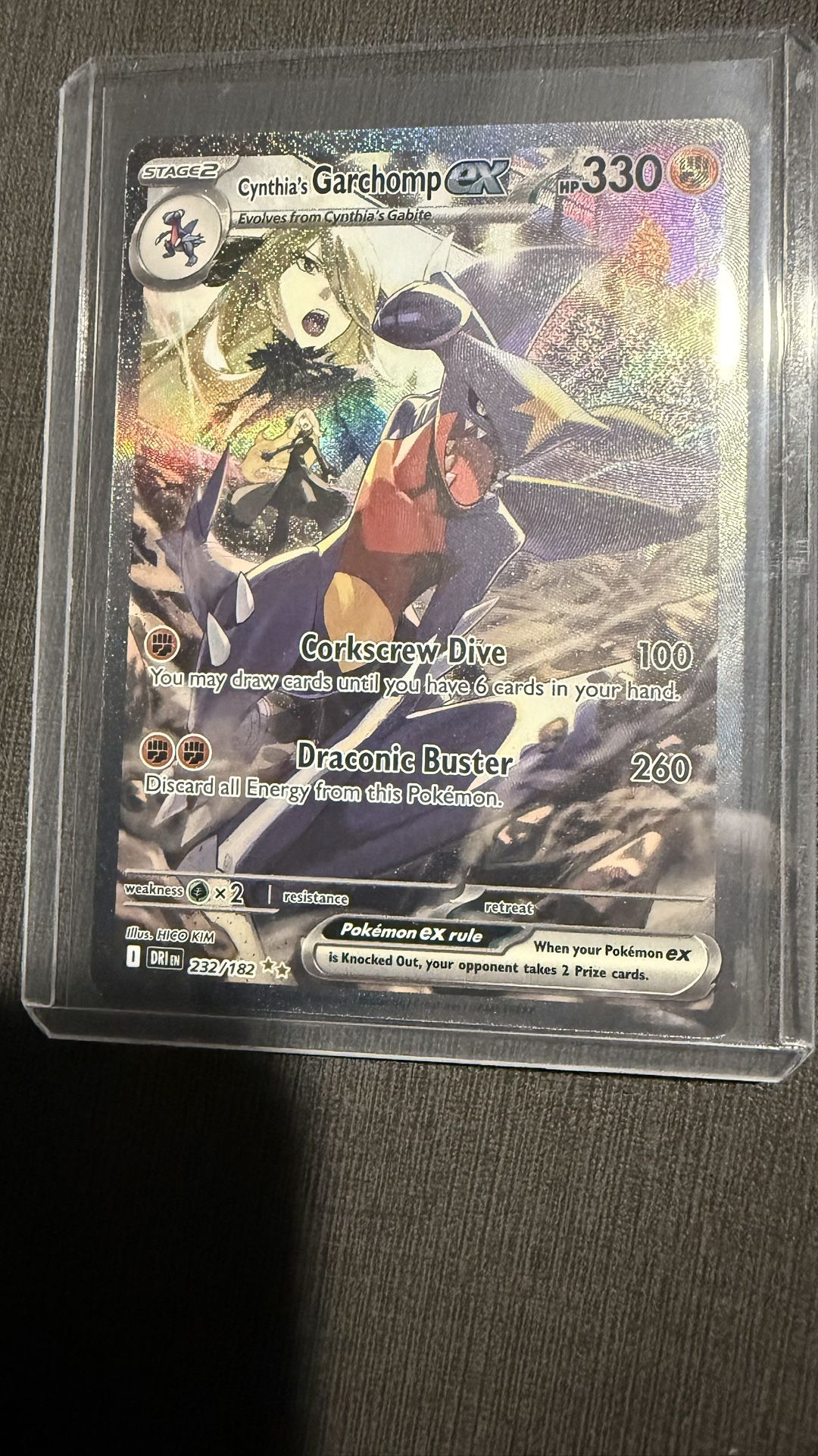 Cynthia’s Garchomp EX SIR
