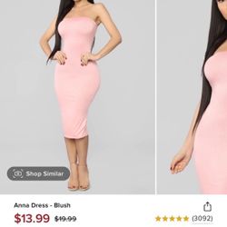 New Tube Dress Size S