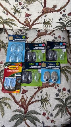 Removable hooks self adhesive