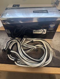 Seasonic 1300w Platinum PSU Custom Cables
