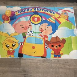 Happy Birthday Backdrop