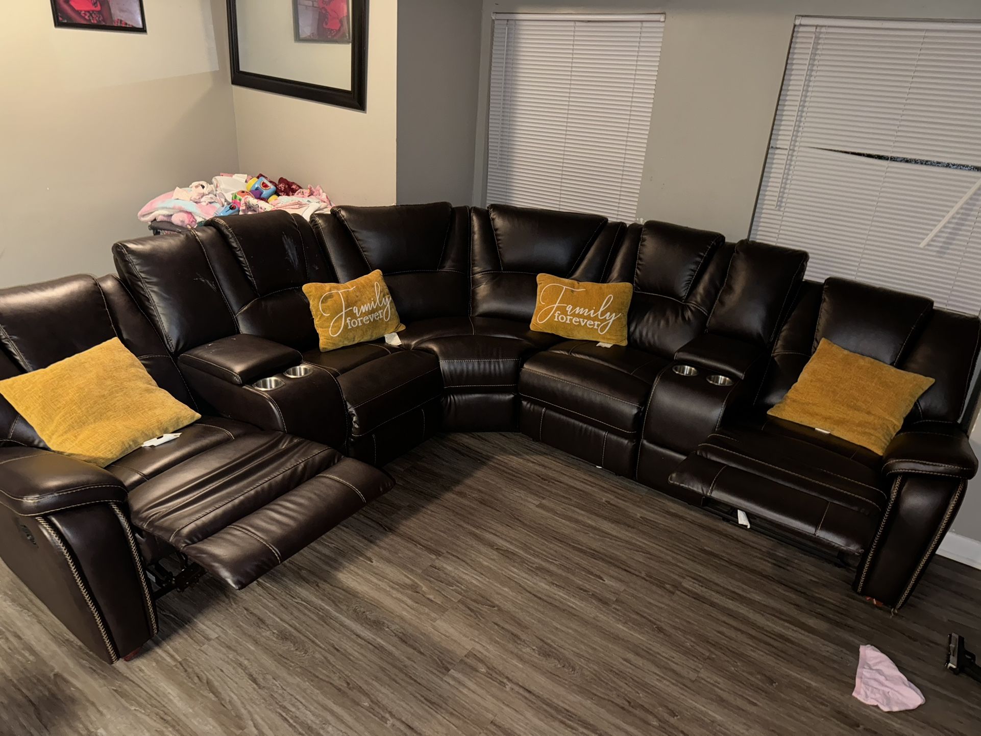 Leather Couch