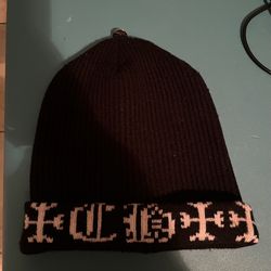 ChromeHearts Black Beanie